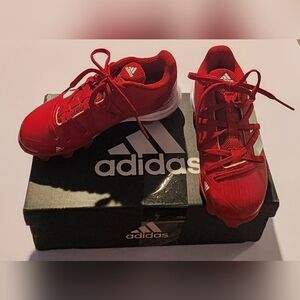 adidas boys Afterburner Baseball Cleats Size 12K